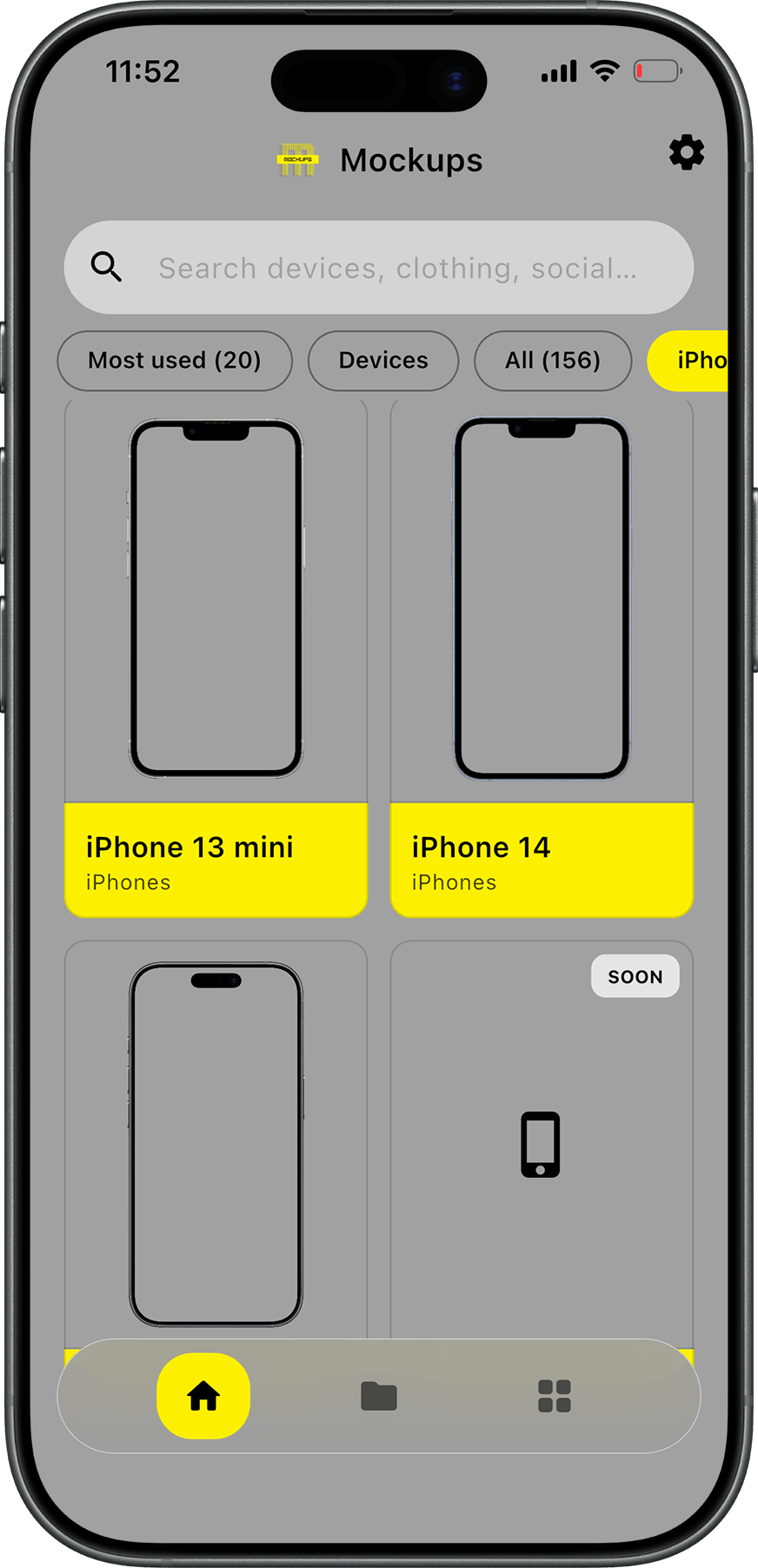 Mockups app preview 3 of 11