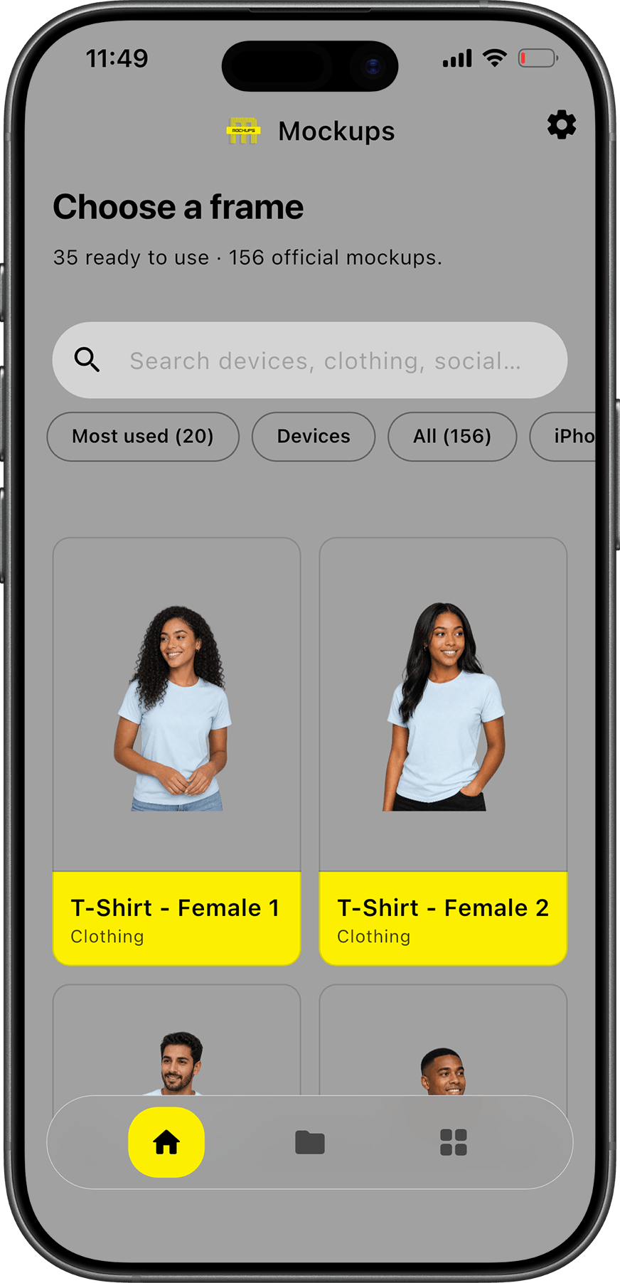 Mockups app preview 6 of 11