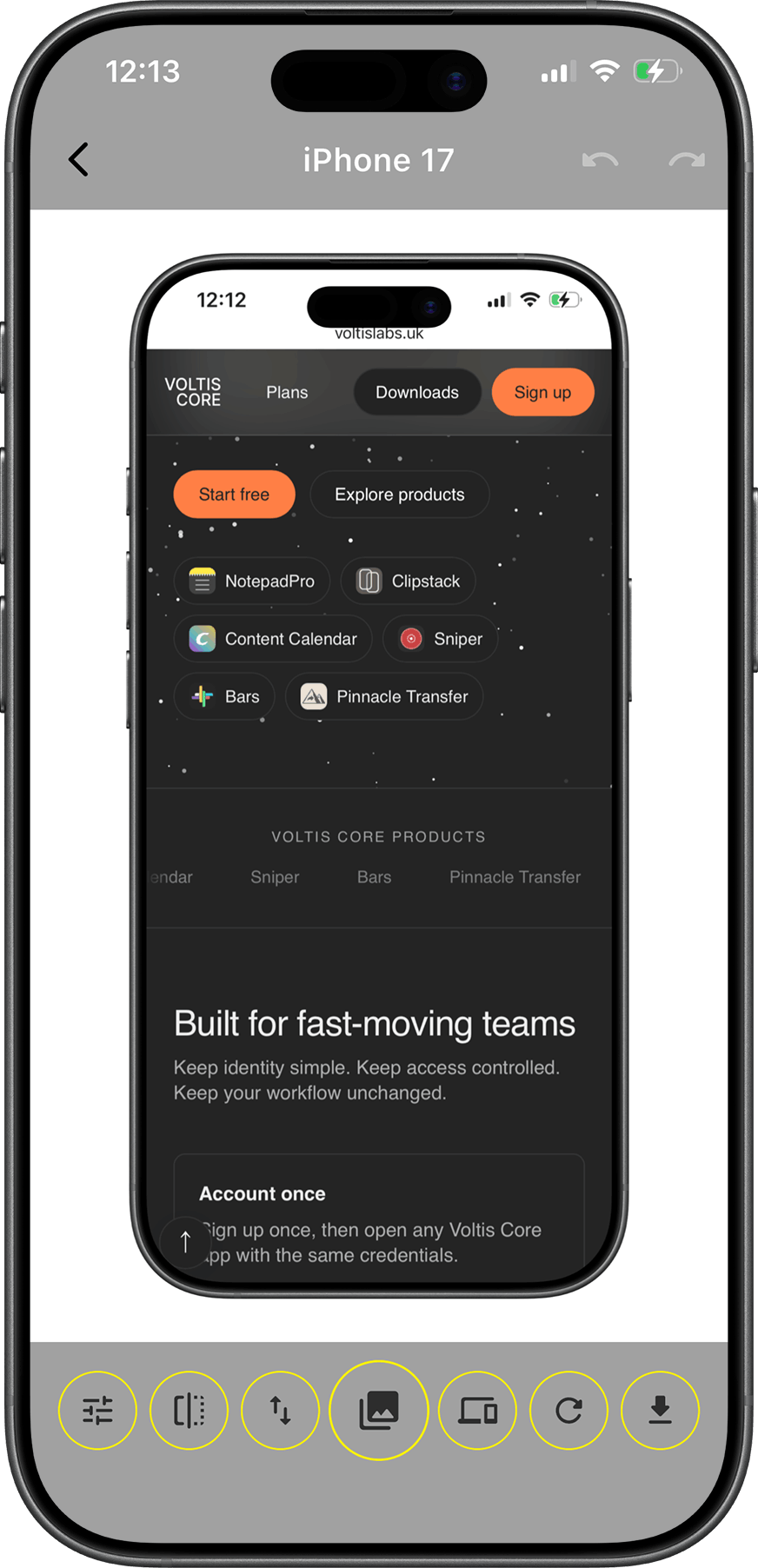 Mockups app preview 10 of 11