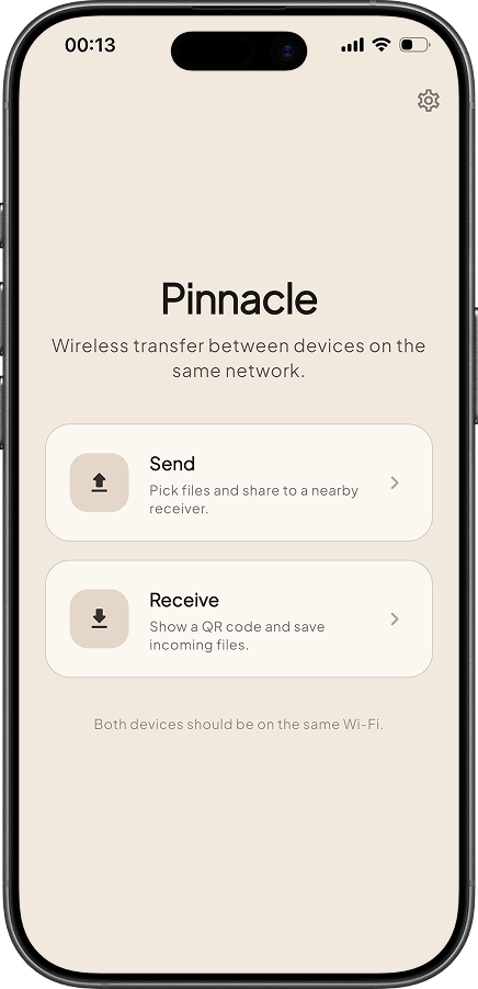 Pinnacle Transfer app preview 2 of 7